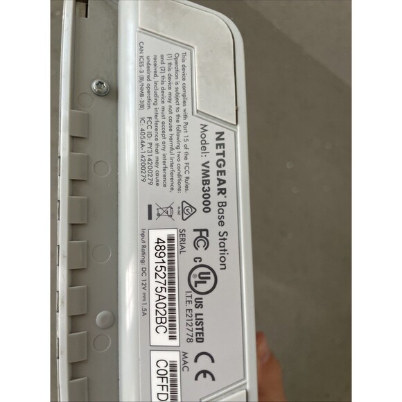 Netgear Arlo Security Base Station WiFi Router NO Power Adapter - VMB3000 - Picture 5 of 7